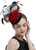 Pillbox Veiled Fascinator Hat