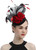 Pillbox Veiled Fascinator Hat