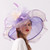 Elegant Floral Organza Sun Hat