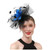 Mesh Feather Fascinator Cocktail Hat