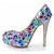 Rhinestone 5.5-Inch Thin Heel Pumps