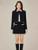 Diamond Lapel Jacket Mini Skirt Suit 