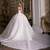 Beaded Pearl Ball Gown Wedding Dress
