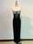 Black Velvet Luxury Diamond Dress