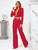 Cropped Jacket Two-Piece Pant Suit
