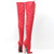 7'' Lace Up Thigh High Boots