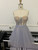 Strapless Pleated Mini Ball Gown