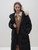 Detachable Fox Fur Collar Windbreaker 