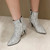 Luxury Sequined Ankle Boots