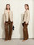 Small Fragrance Tweed Wool Coat