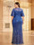 Plus Size O-Neck Mermaid Dress