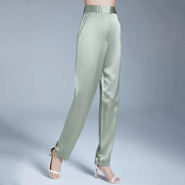 Mulberry Silk Thin Trousers