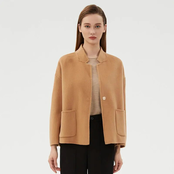 100% Pure Wool Double-sided Coat 