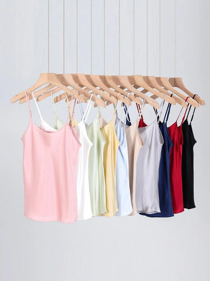Grrly Grrls Simply Elegant Silk Camisole 