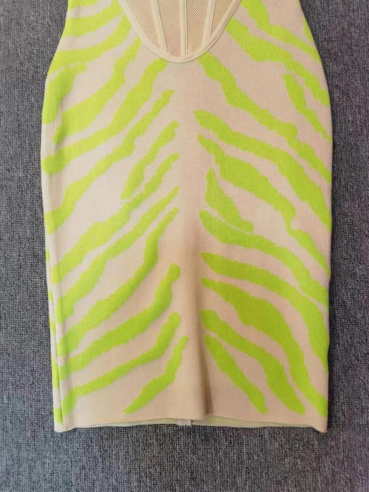 Grrly Grrls Neon Safari Strappy Dress 