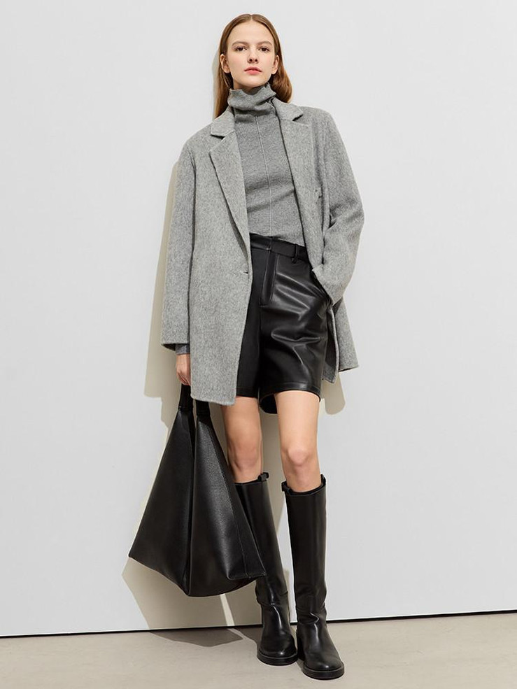 Grrly Grrls Heritage Charm Double-Sided Tweed Coat  