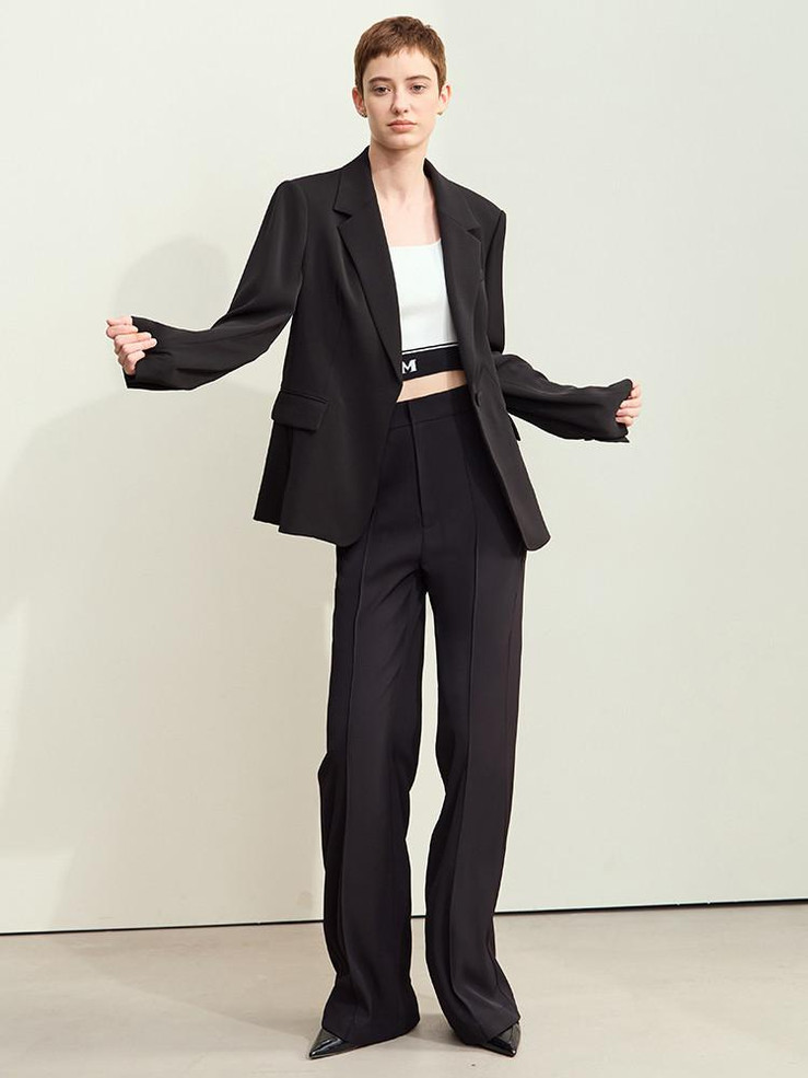 Grrly Grrls Timeless Wide-Leg Trousers  