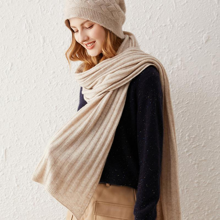 Grrly Grrls Frosted Serenity Cashmere Scarf 
