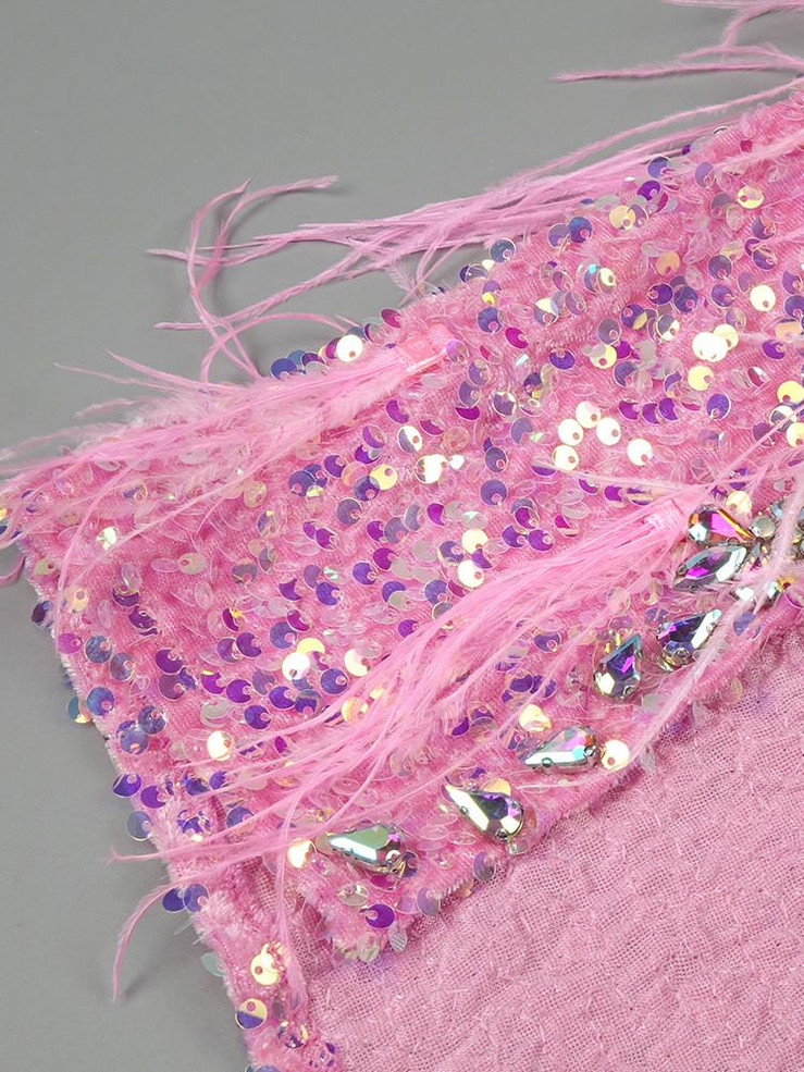 Grrly Grrls Ethereal Bloom Strapless Gown 