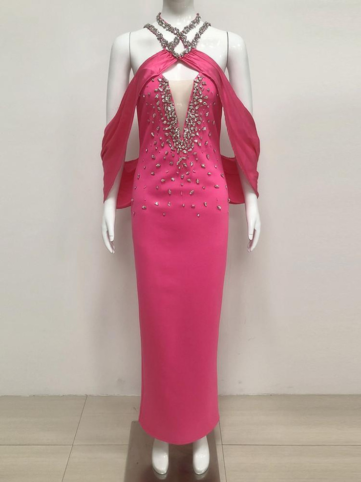  Starlit Siren Beaded Gown 