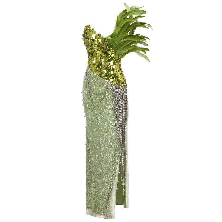  Verdant Flame Gown 
