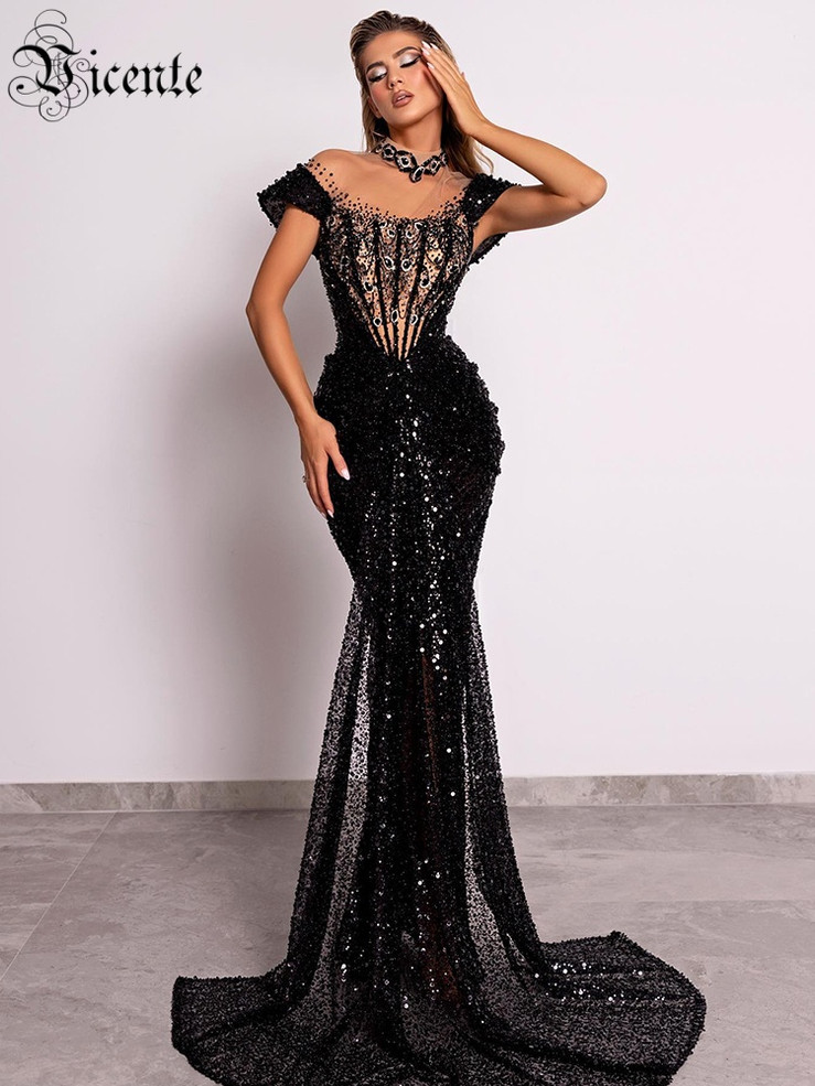 Obsidian Muse Gown