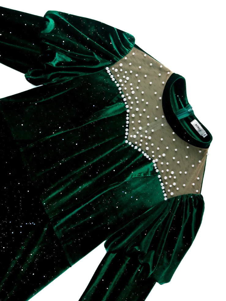 Emerald Reverie Dress — Plus Size 