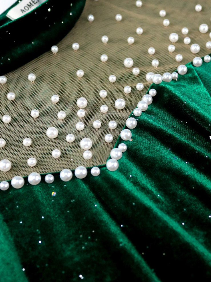 Emerald Reverie Dress — Plus Size 