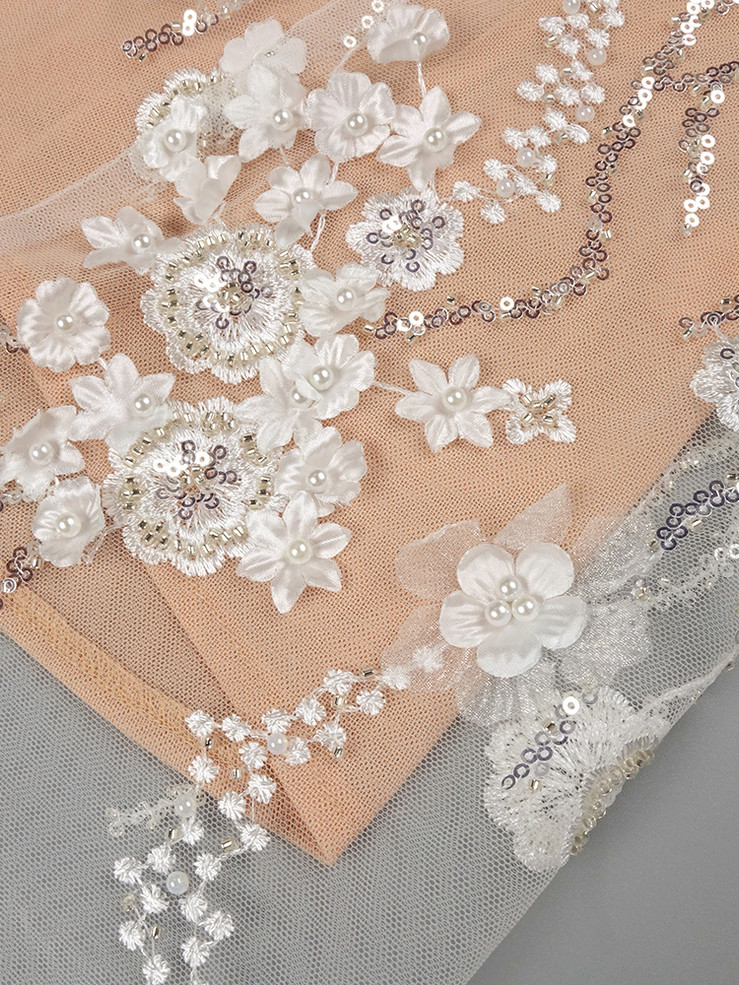 Moonlit Bloom Mermaid Gown