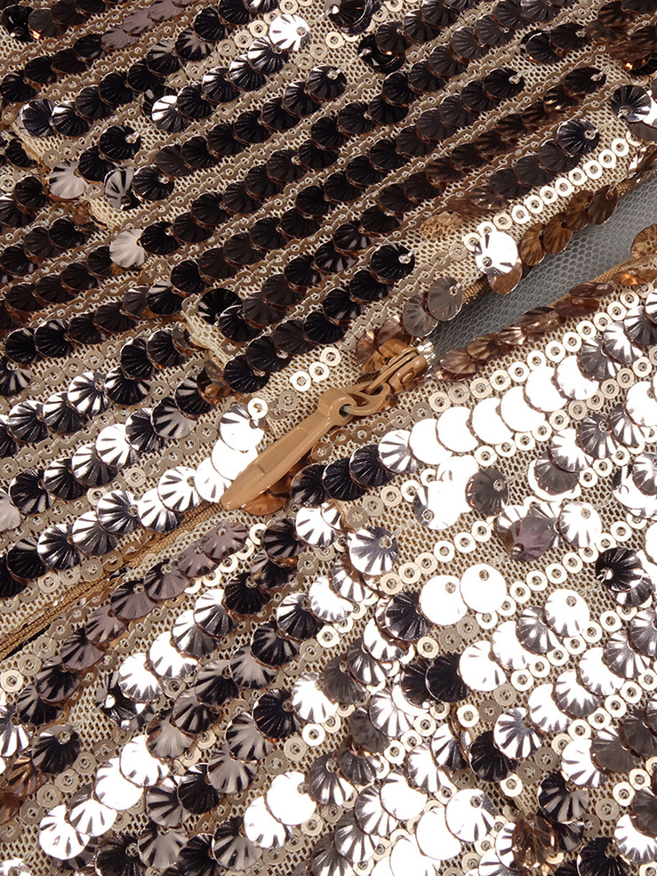 Golden Siren Sequin Gown 