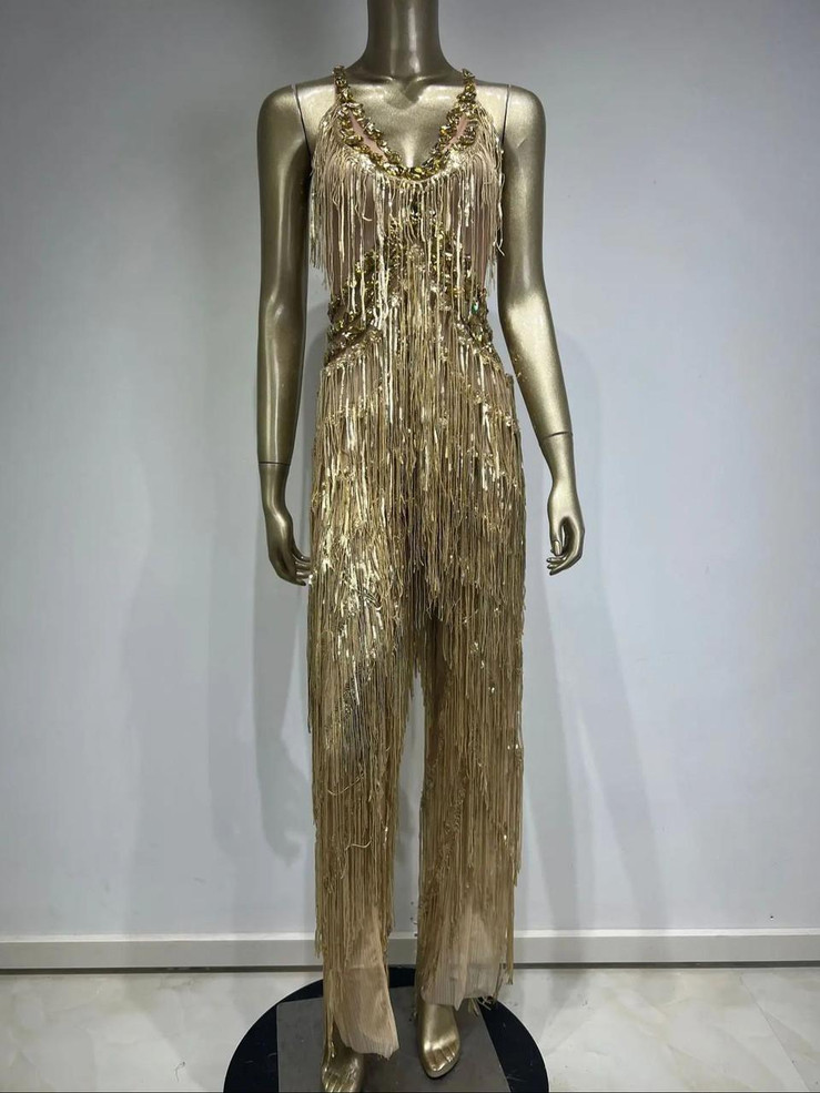 Grrly Grrls Golden Tempest Jumpsuit 