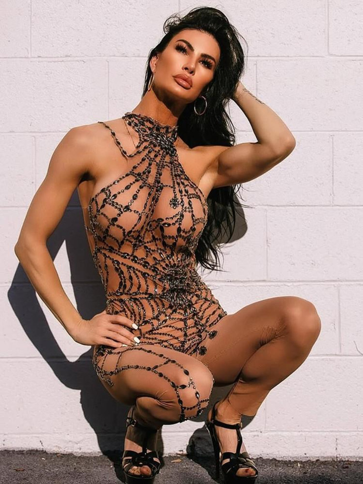 Grrly Grrls Celestia Spiderweb Jumpsuit 