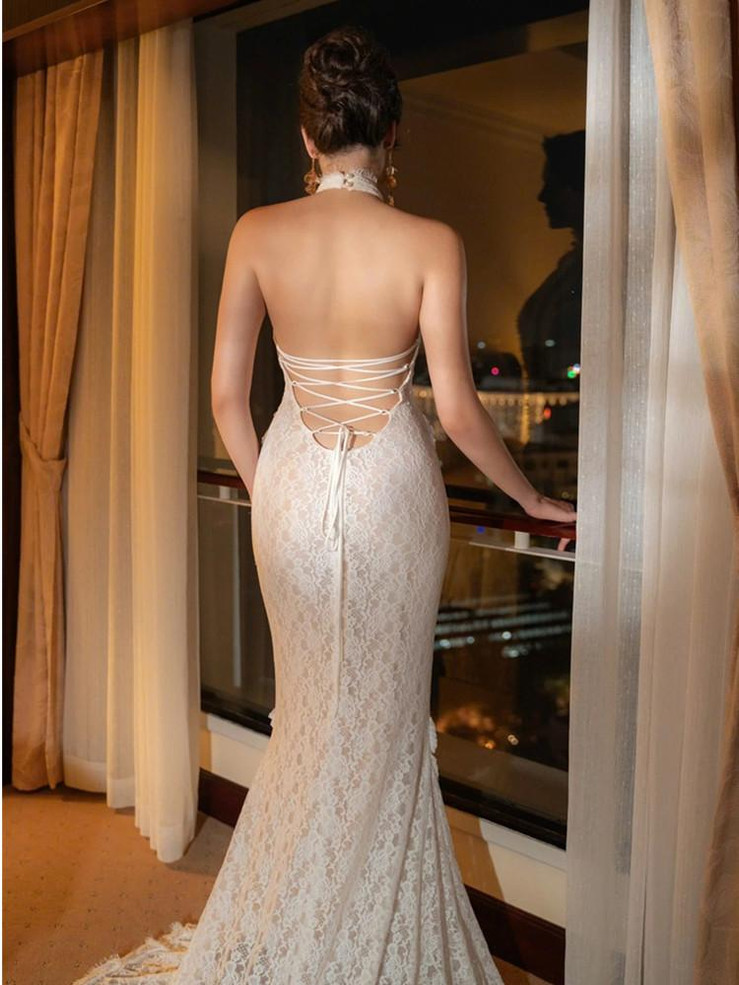 Grrly Grrls Moonlit Siren Lace Gown 