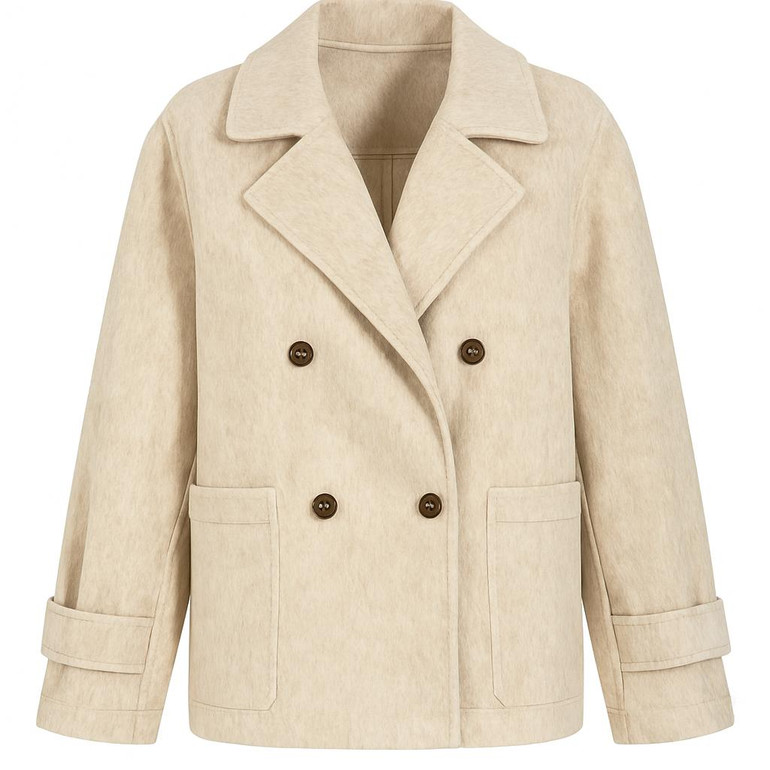 Grrly Grrls Structured Haze Coat  