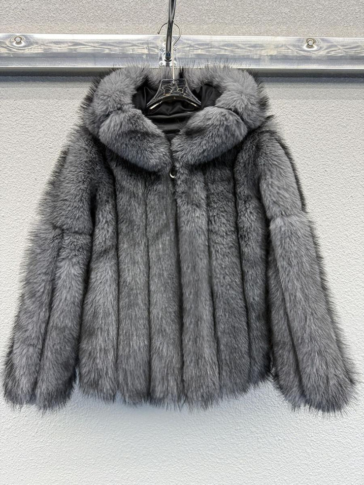 Grrly Grrls Shadow Fur Coat  