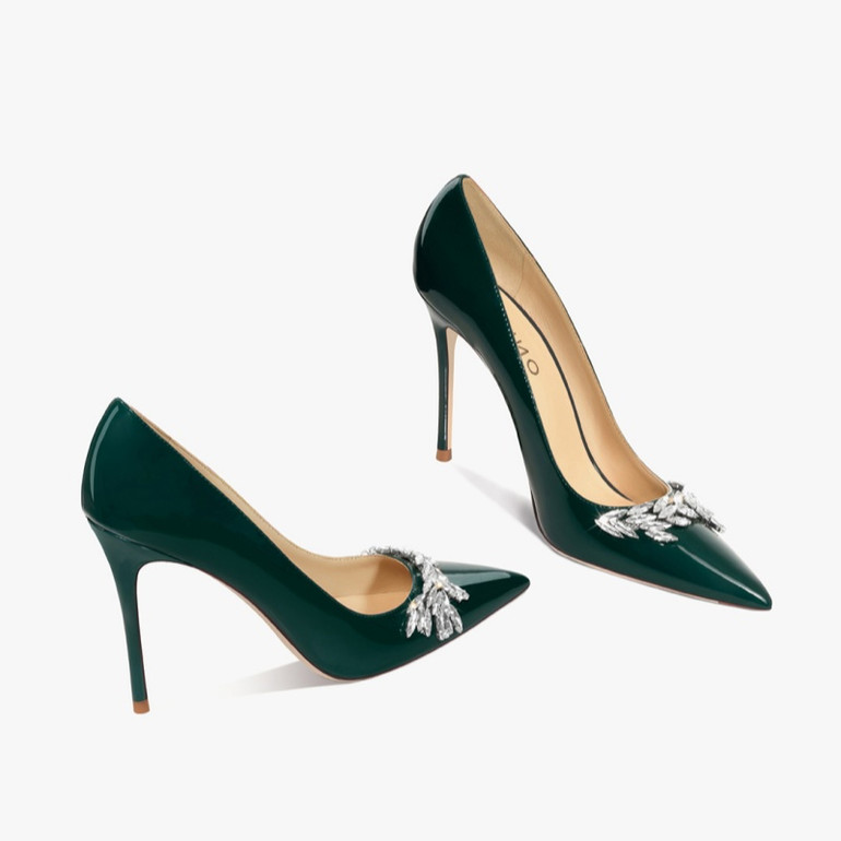 Emerald Glint Heels 