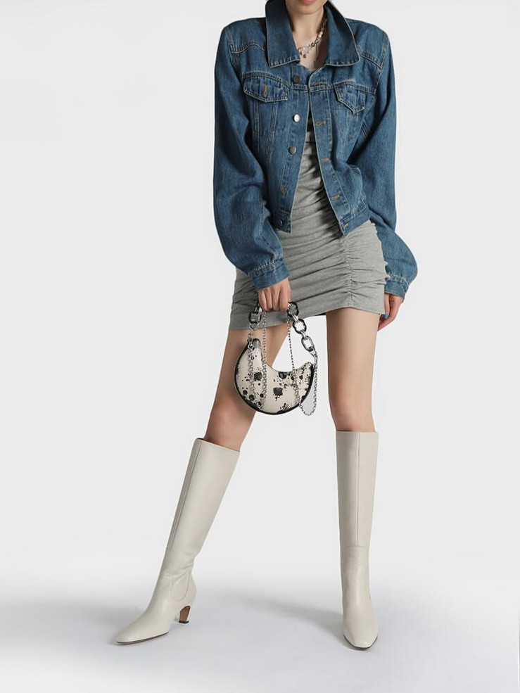 Grrly Grrls Ivory Vanguard Boots 