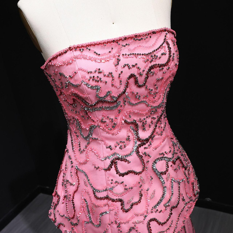 Grrly Grrls Blush Cascade Gown by Grrly Grrls
 