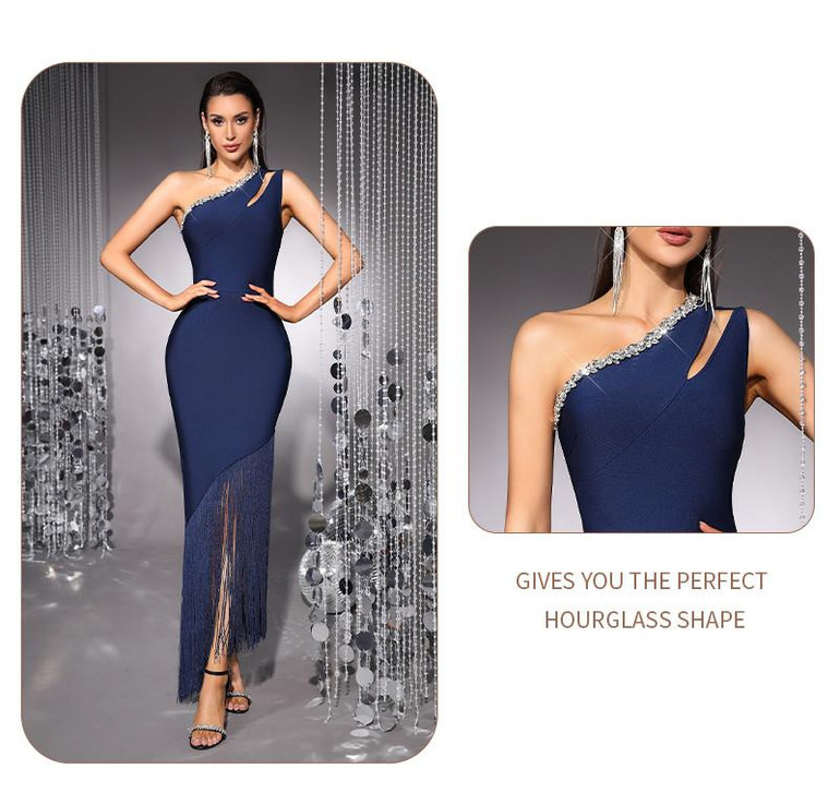 Grrly Grrls Sapphire Rhythm Gown  