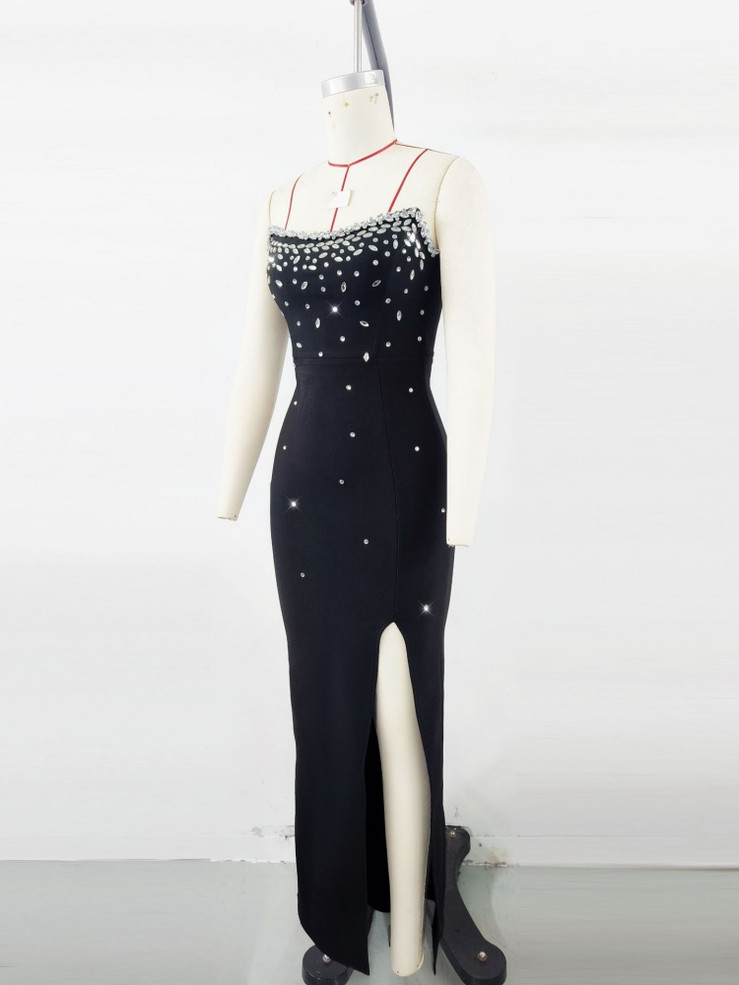 Obsidian Glimmer Gown 