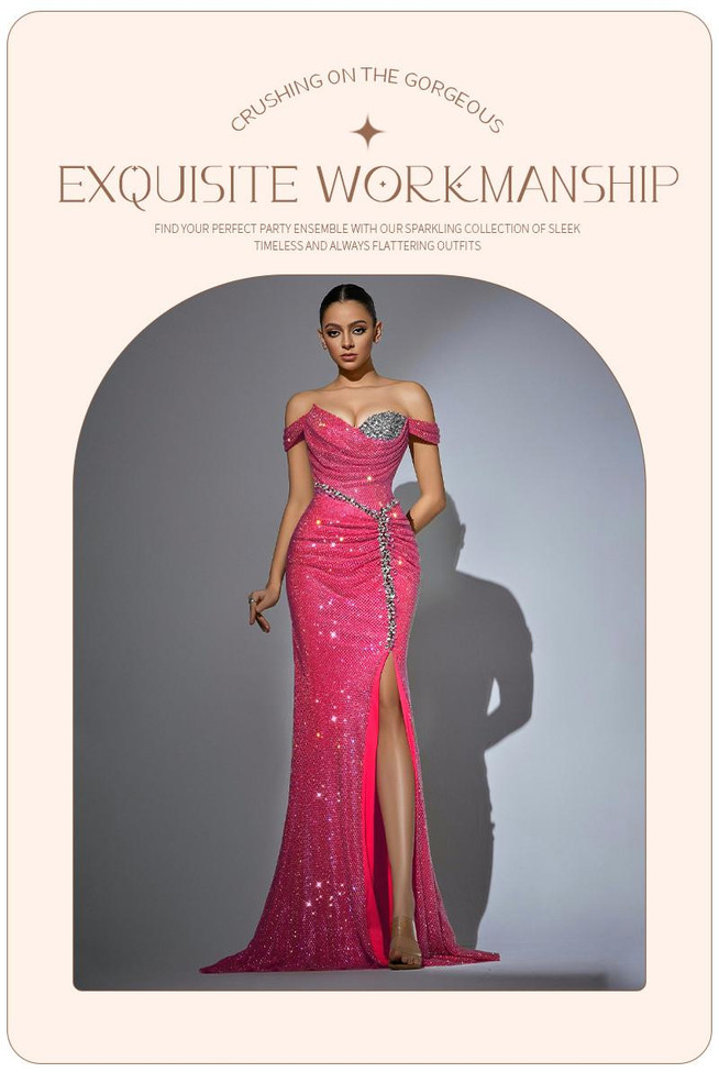 Grrly Grrls Fuchsia Flame Gown  