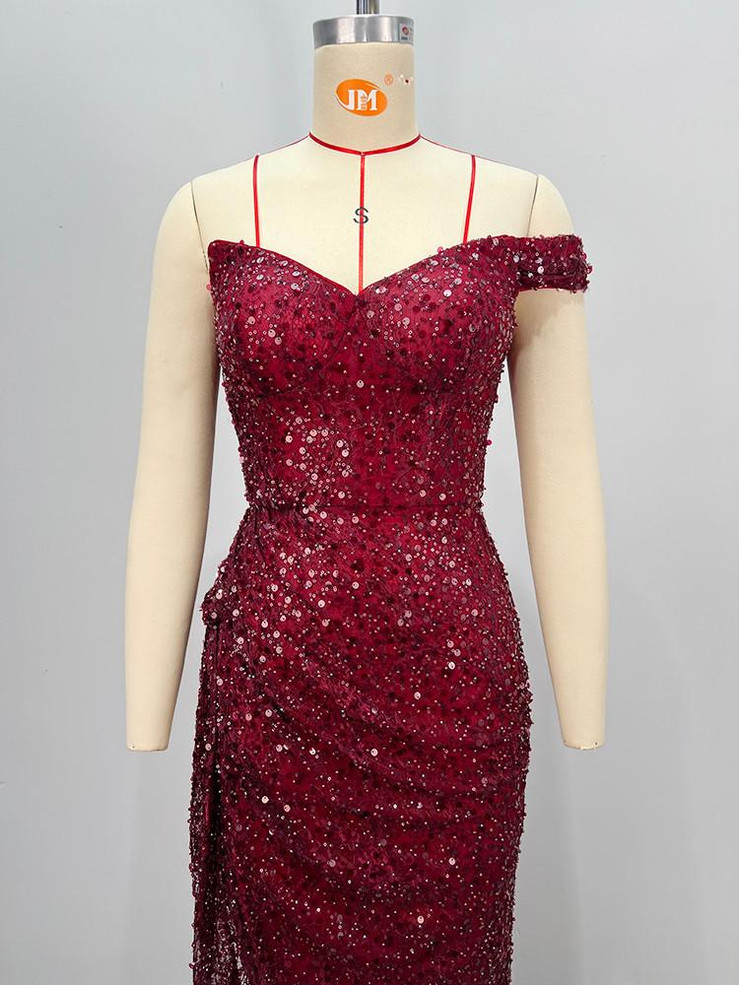 Grrly Grrls Bordeaux Starlight Gown  