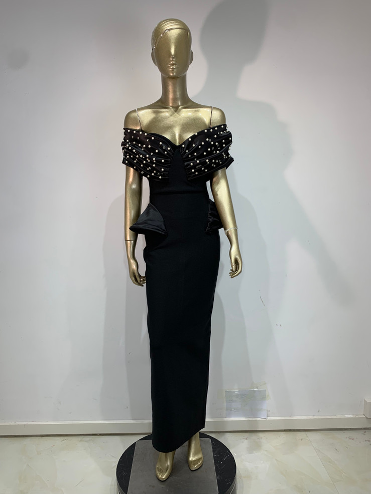 Noir Opulence Gown 
