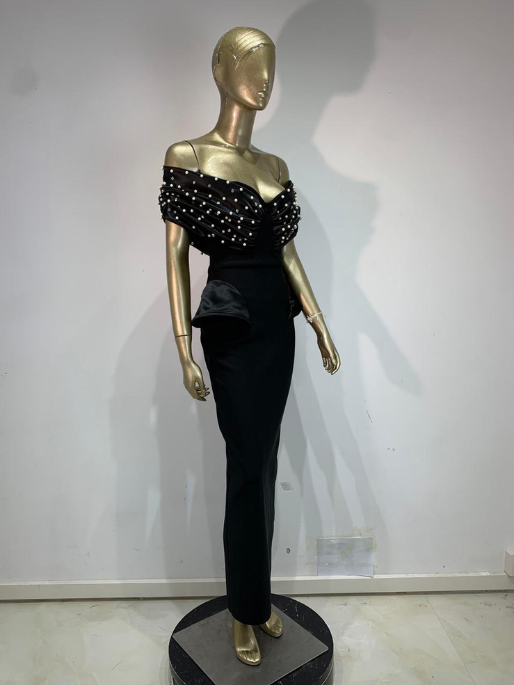 Grrly Grrls Noir Opulence Gown  