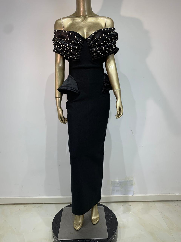 Grrly Grrls Noir Opulence Gown  