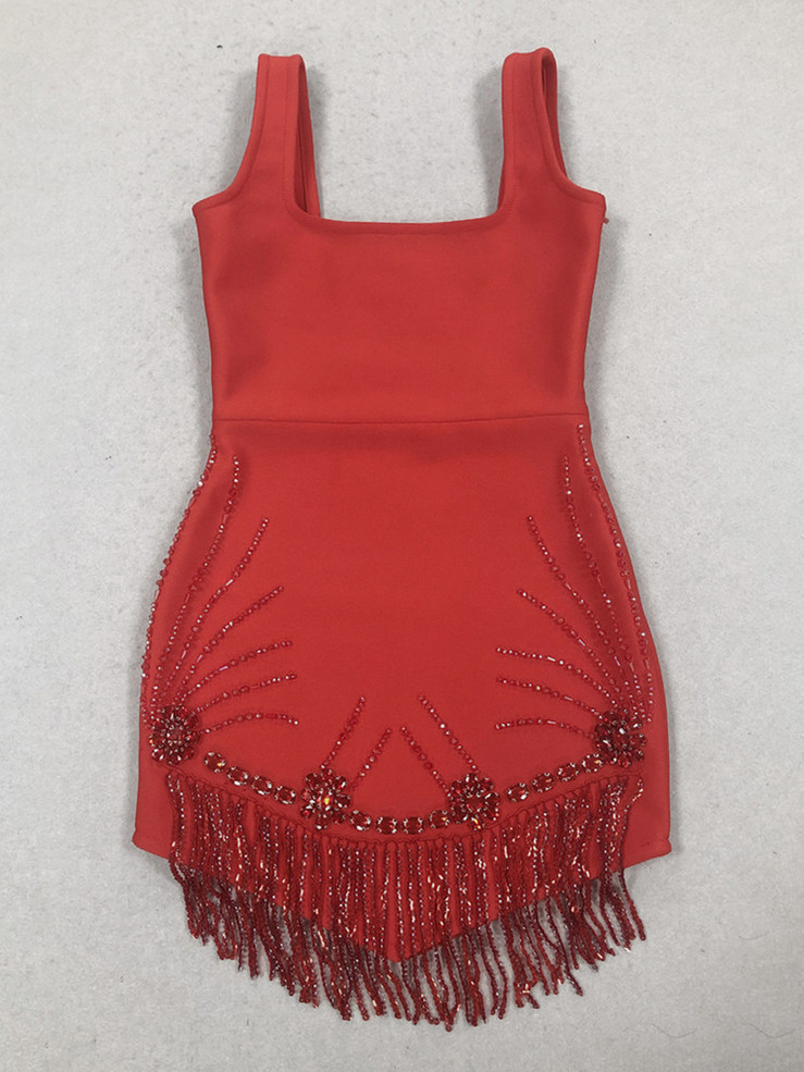 Ruby Glint Mini Dress 