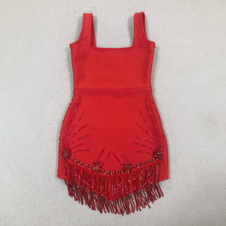 Ruby Glint Mini Dress 