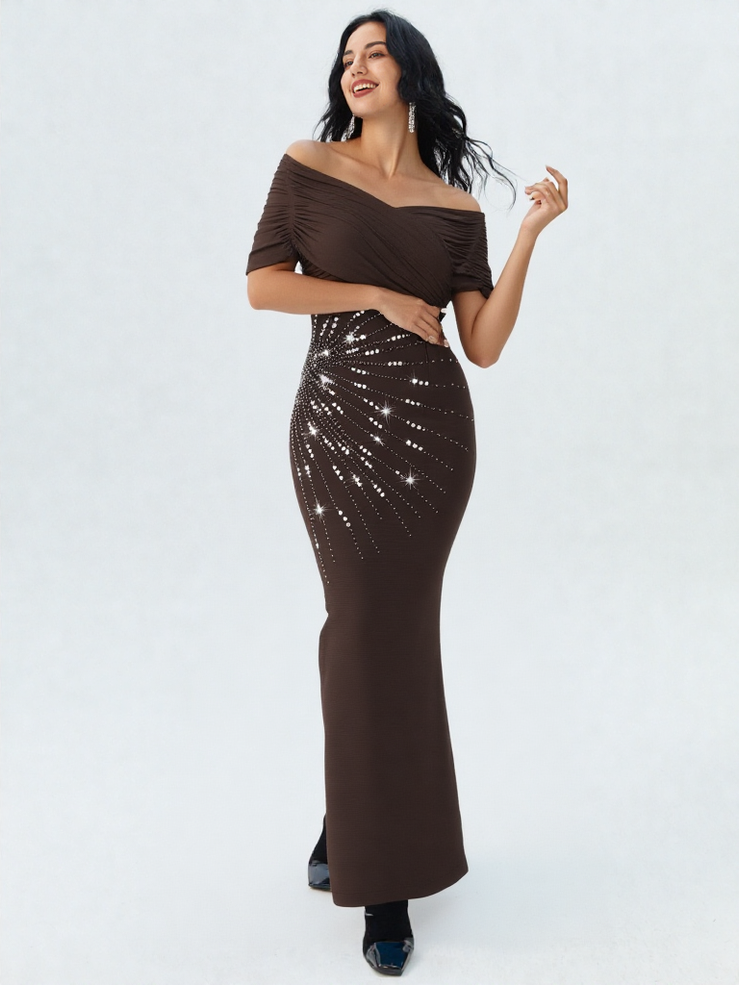 Mocha Sapphire Gown