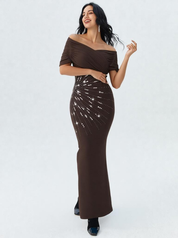 Grrly Grrls Mocha Sapphire Gown 