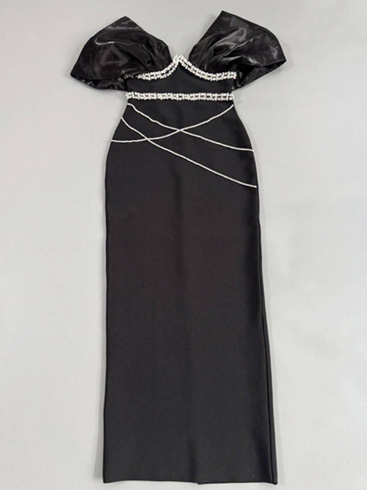 Midnight Cascade Gown 